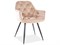 Стул кухонный Signal CHERRY VELVET (бежевый/черный) ms2601SIGHAL_CHERRYVCBE