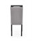 Стул кухонный Halmar CLARION 2 (серый/черный) ms2601SIGHAL_V-PL-N-CLARION2-CZARNY-MONOLITH85
