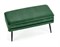 Скамья Halmar VELVA (темно-зеленый/черный) ms2601SIGHAL_V-CH-VELVA-C.ZIELONY/CZARNY