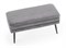 Скамья Halmar VELVA (серый/черный) ms2601SIGHAL_V-CH-VELVA-POPIEL/CZARNY