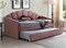 Кровать Signal BELLA VELVET (античный розовый) 90/200 ms2601SIGHAL_BELLAV90AR