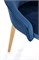 Стул кухонный Halmar TOLEDO 2 Monolith 77 (темно-синий/дуб медовый) ms2601SIGHAL_V-PL-N-TOLEDO_2-D.MIODOWY-Monolith77