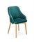 Стул кухонный Halmar TOLEDO 2 Monolith 37 (темно-зеленый/дуб медовый) ms2601SIGHAL_V-PL-N-TOLEDO_2-D.MIODOWY-Monolith37