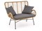 Софа Halmar IKARO XL (натуральный/черный) ms2601SIGHAL_V-CH-IKARO_XL-SOFA