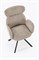 Стул кухонный Halmar K571 поворотный (темно-бежевый/черный) ms2601SIGHAL_V-CH-K/571-KR-C.BEZOWY