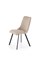 Стул кухонный Halmar K561 (бежевый/черный) ms2601SIGHAL_V-CH-K/561-KR-BEZOWY