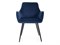 Стул кухонный Signal APPLE Velvet Bluvel 86 (синий/черный) ms2601SIGHAL_APPLEVCGR
