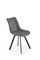 Стул кухонный Halmar K549 (серый/черный) ms2601SIGHAL_V-CH-K/549-KR-POPIELATY