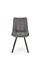 Стул кухонный Halmar K549 (серый/черный) ms2601SIGHAL_V-CH-K/549-KR-POPIELATY