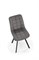 Стул кухонный Halmar K549 (серый/черный) ms2601SIGHAL_V-CH-K/549-KR-POPIELATY