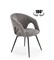 Стул кухонный Halmar K550 (серый/черный) ms2601SIGHAL_V-CH-K/550-KR-POPIELATY