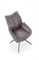Стул кухонный Halmar K553 (серый/черный) ms2601SIGHAL_V-CH-K/553-KR-POPIELATY