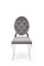 Стул кухонный Halmar K555 (серый/серебряный) ms2601SIGHAL_V-CH-K/555-KR