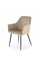 Стул кухонный Halmar K558 (бежевый/черный) ms2601SIGHAL_V-CH-K/558-KR-BEZOWY