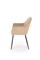Стул кухонный Halmar K558 (бежевый/черный) ms2601SIGHAL_V-CH-K/558-KR-BEZOWY