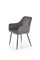Стул кухонный Halmar K558 (серый/черный) ms2601SIGHAL_V-CH-K/558-KR-POPIELATY