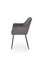 Стул кухонный Halmar K558 (серый/черный) ms2601SIGHAL_V-CH-K/558-KR-POPIELATY