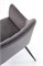 Стул кухонный Halmar K558 (серый/черный) ms2601SIGHAL_V-CH-K/558-KR-POPIELATY