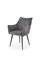 Стул кухонный Halmar K559 (серый/черный) ms2601SIGHAL_V-CH-K/559-KR-POPIELATY