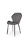 Стул кухонный Halmar K538 (серый/черный) ms2601SIGHAL_V-CH-K/538-KR-POPIELATY