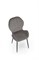 Стул кухонный Halmar K538 (серый/черный) ms2601SIGHAL_V-CH-K/538-KR-POPIELATY