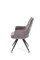 Стул кухонный Halmar K542 (серый/черный) ms2601SIGHAL_V-CH-K/542-KR-POPIELATY