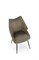 Стул кухонный Halmar K543 (оливковый/черный) ms2601SIGHAL_V-CH-K/543-KR-OLIWKOWY