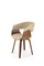 Стул кухонный Halmar K545 (бежевый/орех) ms2601SIGHAL_V-CH-K/545-KR-BEZOWY