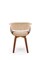 Стул кухонный Halmar K545 (бежевый/орех) ms2601SIGHAL_V-CH-K/545-KR-BEZOWY