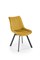 Стул кухонный Halmar K520 (горчичный/черный) ms2601SIGHAL_V-CH-K/520-KR-MUSZTARDOWY