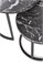 Комплект Halmar OREO, 2 стола журнальных (черный мрамор/черный) ms2601SIGHAL_V-CH-OREO-LAW-CZARNY_MARMUR