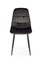 Стул кухонный Halmar K417 (черный/черный) ms2601SIGHAL_V-CH-K/417-KR-CZARNY