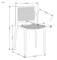 Стул кухонный Halmar K514 (черный) ms2601SIGHAL_V-CH-K/514-KR-CZARNY