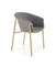 Стул кухонный Halmar K489 (серый) ms2601SIGHAL_V-CH-K/489-KR-POPIELATY