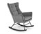 Кресло-качалка Halmar BAZALTO (серый) ms2601SIGHAL_V-CH-BAZALTO-FOT-POPIELATY