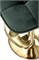 Стул барный Halmar H-120 (темно-зеленый/золотой) ms2601SIGHAL_V-CH-H/120-C.ZIELONY