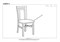 Стул кухонный Halmar HUBERT 8 (темный орех/Lars 07) ms2601SIGHAL_V-PL-N-HUBERT8-C.ORZECH-LARS07