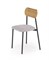 Комплект Halmar NANDO стол+ 2 стула (натуральный/черный/серый) ms2601SIGHAL_V-CH-NANDO-ZESTAW