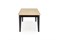 Стол обеденный Halmar EDMONDO 160 раскладной (дуб/черный) ms2601SIGHAL_V-PL-EDMONDO-ST-CZARNY