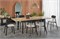 Стол обеденный Halmar EDMONDO 160 раскладной (дуб/черный) ms2601SIGHAL_V-PL-EDMONDO-ST-CZARNY