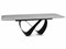 Стол обеденный Signal INFINITY Ceramic 160 раскладной (Nature Cloud белый/черный) ms2601SIGHAL_INFINITYBC160