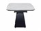 Стол обеденный Signal INFINITY Ceramic 160 раскладной (Nature Cloud белый/черный) ms2601SIGHAL_INFINITYBC160