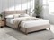 Кровать Signal SIERRA Velvet Bluvel 28 (бежевый/дуб) 120/200 ms2601SIGHAL_SIERRAV120BED