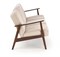 Диван HALMAR MILANO 3S tap. Castel 15 бежевый/орех ms2601SIGHAL_V-PL-MILANO_3S-SOFA-BEZOWY