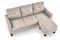 Диван HALMAR GERSON бежевый ms2601SIGHAL_V-CH-GERSON-SOFA-BEZOWY