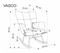 Кресло-качалка Halmar VASCO (серый) ms2601SIGHAL_V-CH-VASCO-FOT-POPIELATY