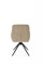 Стул кухонный Halmar K574 поворотный (темно-бежевый/черный) ms2601SIGHAL_V-CH-K/574-KR-C.BEZOWY