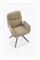 Стул кухонный Halmar K574 поворотный (темно-бежевый/черный) ms2601SIGHAL_V-CH-K/574-KR-C.BEZOWY