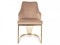 Стул кухонный Signal ALURE Velvet Bluvel 28 (бежевый/золотой) ms2601SIGHAL_ALUREVZLBE