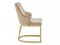 Стул кухонный Signal ALURE Velvet Bluvel 28 (бежевый/золотой) ms2601SIGHAL_ALUREVZLBE